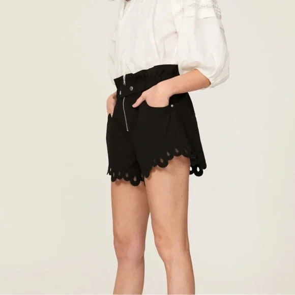 NWT Sea New York Lee Embroidered Eyelet Shorts